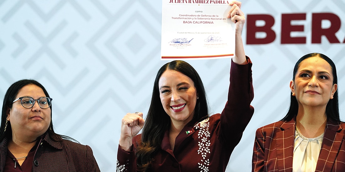 Julieta Ramírez fue electa coordinadora estatal para BC, el 15 de septiembre.