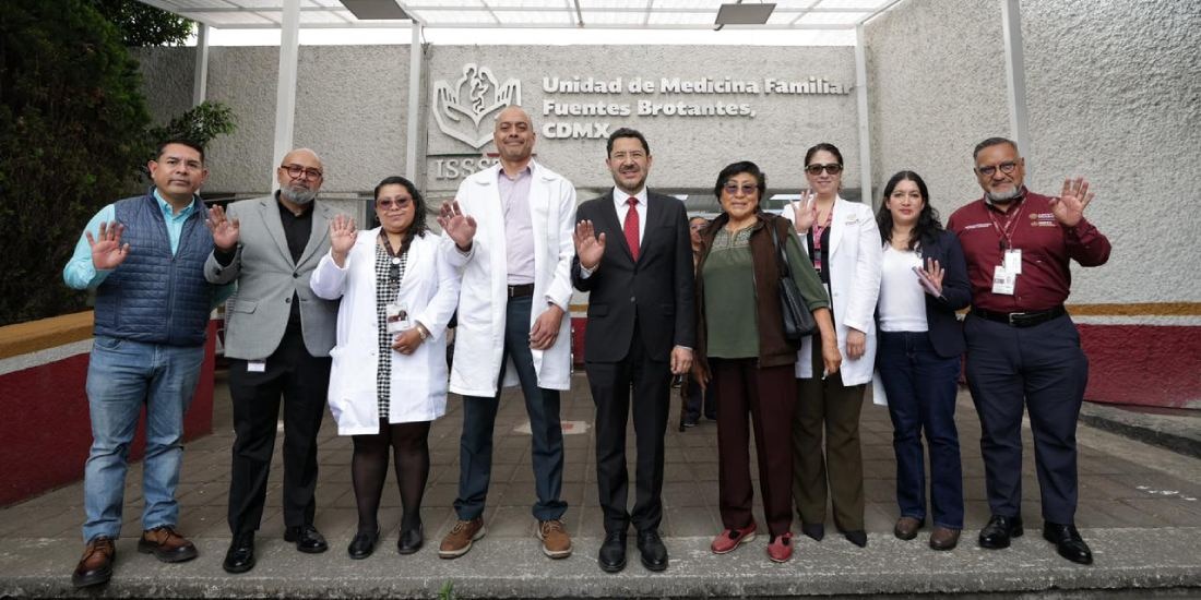 Transformamos al ISSSTE porque la salud es un derecho, asegura Martí Batres.