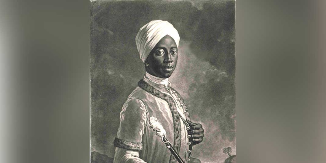 Retrato de Angelo Soliman, realizado por Johann Gottfried Haid.