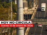 Revisa cómo aplica el Hoy No Circula este jueves 15 de enero de 2026 en la ZMVM.