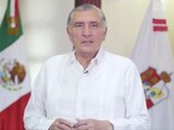 El gobernador de Tabasco, Adán Augusto López Hernández, el 1 de junio de 2020.