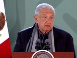 AMLO en conferencia desde Chihuahua.
