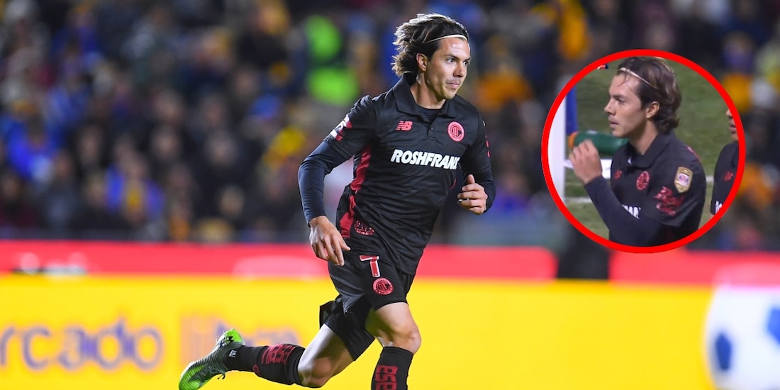 Sebastián Córdova falló un penalti en la visita del Toluca a Puebla.