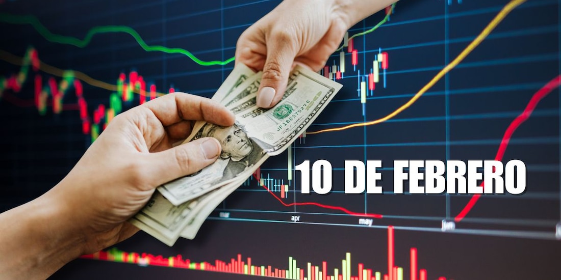 Este es el precio del dólar hoy, 10 de febrero.