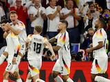 Seleccionados teutones celebran un gol en la Allianz Arena.
