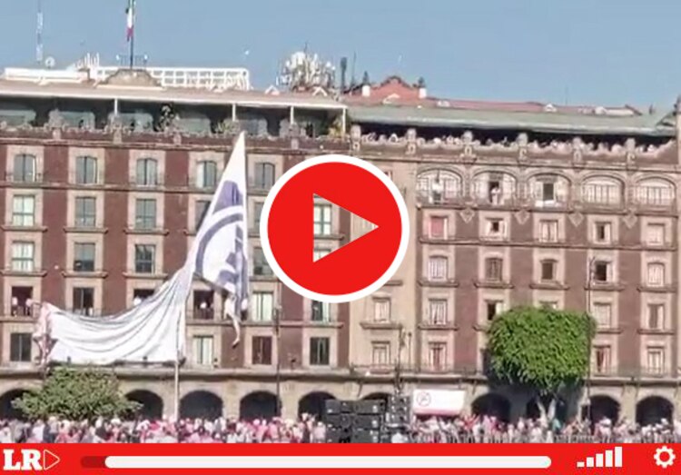 Imagen de Genaro García Luna en el edificio del gran Hotel de la Ciudad de México