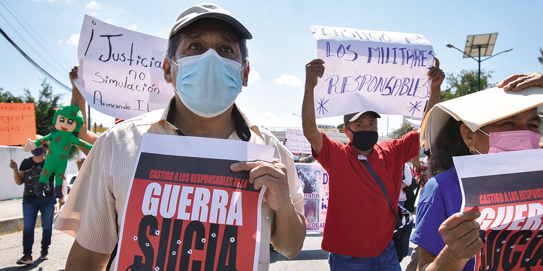 La guerra Sucia (1965-1990) se caracterizó por una intensa violencia, bajo el argumento de combatir a grupos opositores.