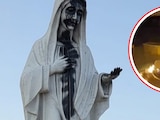Santuario Mariano que fue profanado de la Virgen de la Medjugorje