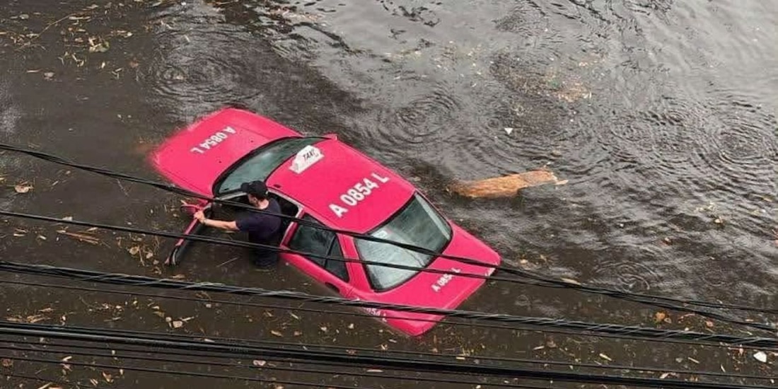 Afectaciones por lluvias CDMX