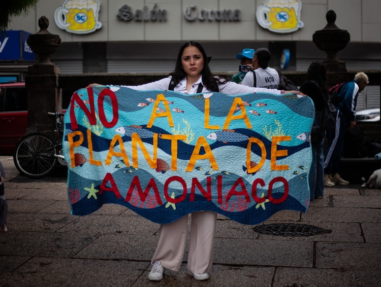 Marcha en Defensa de la Bahía de Ohuira