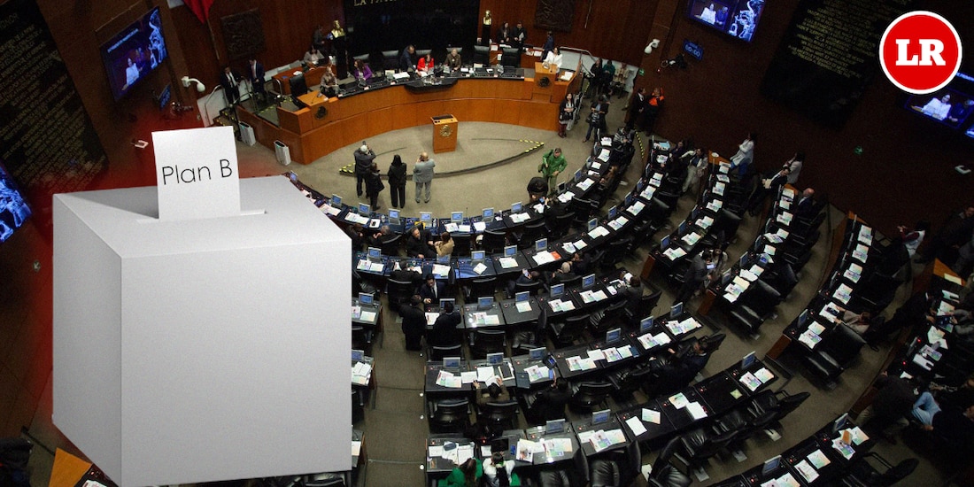 Comisiones del Senado sesionan para dictaminar el llamado "Plan B" en materia electoral.