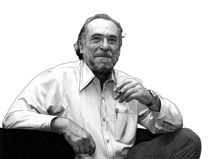 Charles Bukowski fue un escritor de relatos, novelista y poeta estadounidense nacido en Alemania.