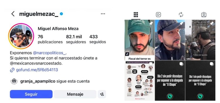 Información difundida.