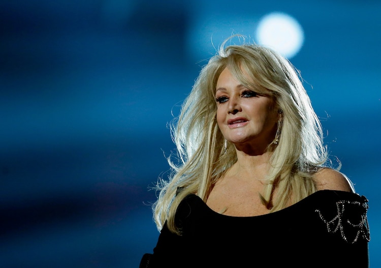 La cantante Bonnie Tyler