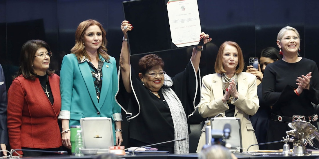 Ernestina Godoy Ramos fue designada como la titular de la Fiscalía General de la República (FGR) por el Senado.