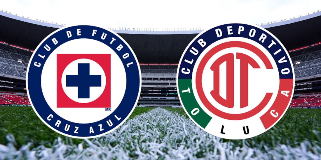 Cruz Azul recibe al Toluca en el Estadio Azteca.