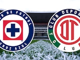Cruz Azul recibe al Toluca en el Estadio Azteca.