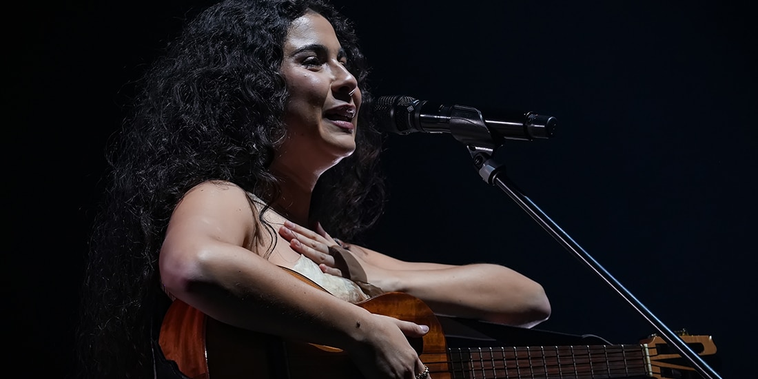Silvana Estrada en el Teatro Metropólitan el pasado martes.