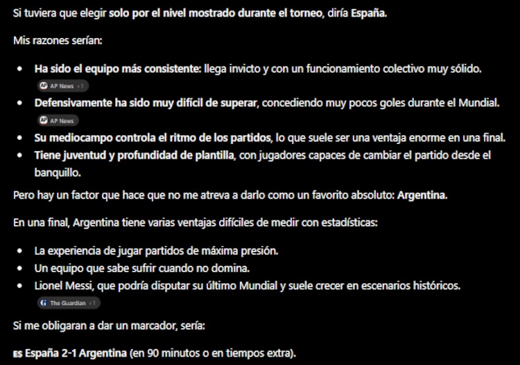 Predicción de la IA generada por la IA