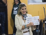 Laura Fernández es la candidata oficialista en las elecciones presidenciales de Costa Rica.