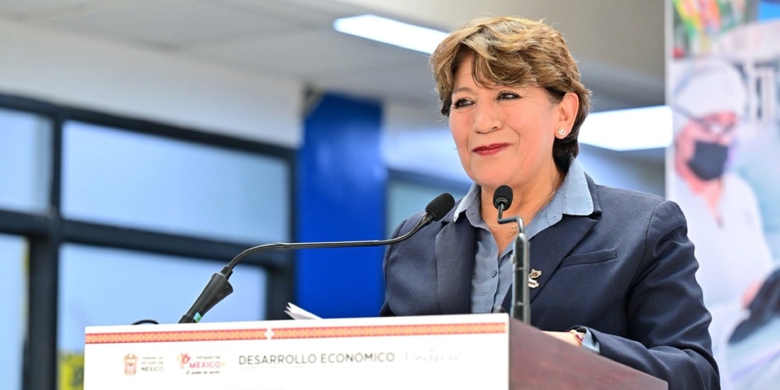 Delfina Gómez, entre las mujeres más influyentes de México.