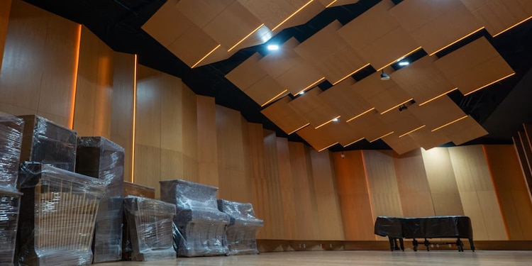 La sala de ensayos se renovó completamente.