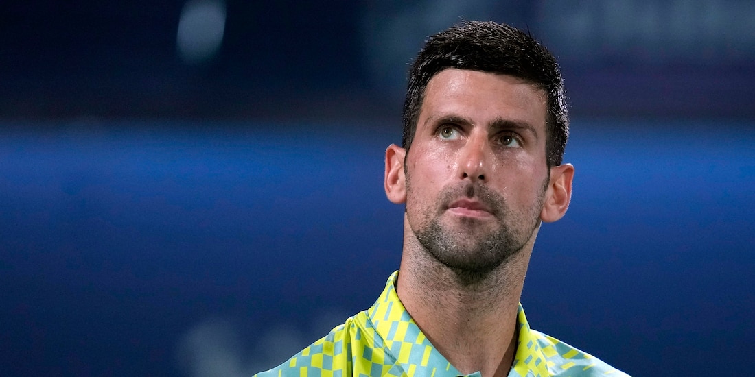 Djokovic se da de baja del Abierto de Madrid que inicia la próxima semana por un problema físico