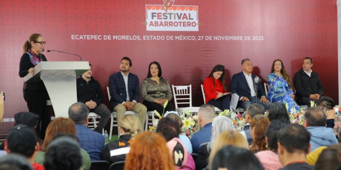 Festival Abarrotero Ecatepec apoya a comerciantes para aumentar ganancias.