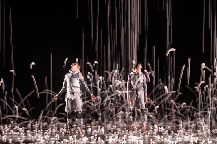 Presentación durante el Premio Nacional de Danza .