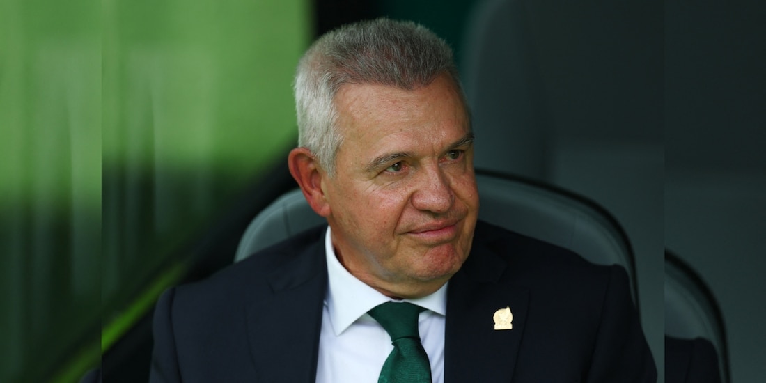 Javier Aguirre en el México vs Sudáfrica, partido inaugural del Mundial 2026