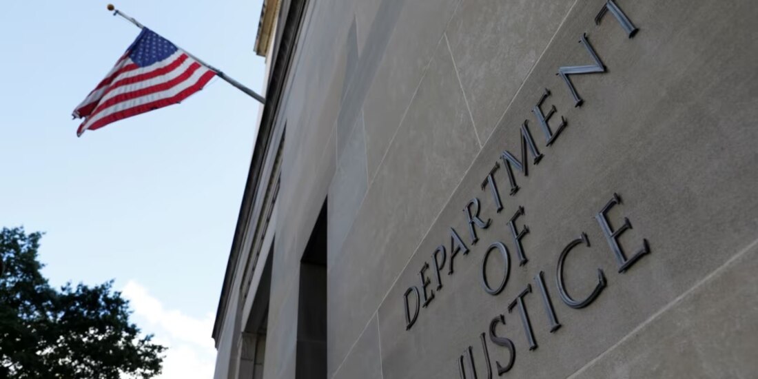 El Departamento de Justicia de Estados Unidos informó en sus rede sociales.
