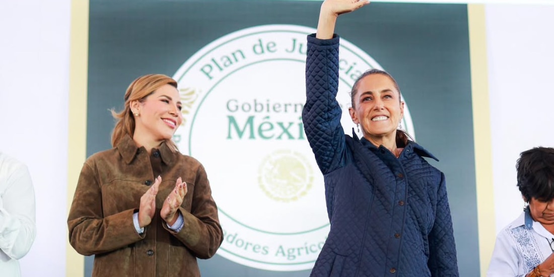 Sheinbaum y Marina del Pilar revisan Plan de Justicia en San Quintín.