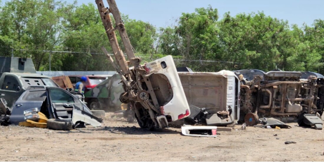 Destruye FGR vehículos ‘monstruos’