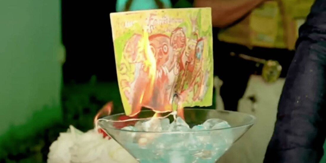 Fantasmones siniestros fue destruida en Miami, Florida.