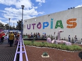 Clara Brugada inauguró la Utopía Acatitla, complejo que busca acercar servicios de salud, deporte, cultura y recreación a habitantes del oriente de la capital.