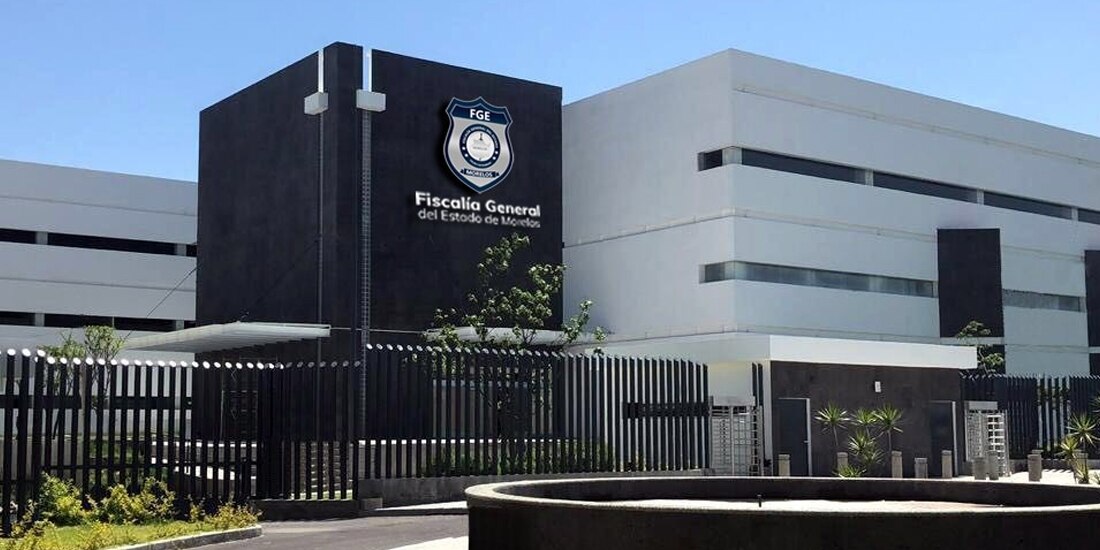 Fachada de la Fiscalía General del Estado de Morelos