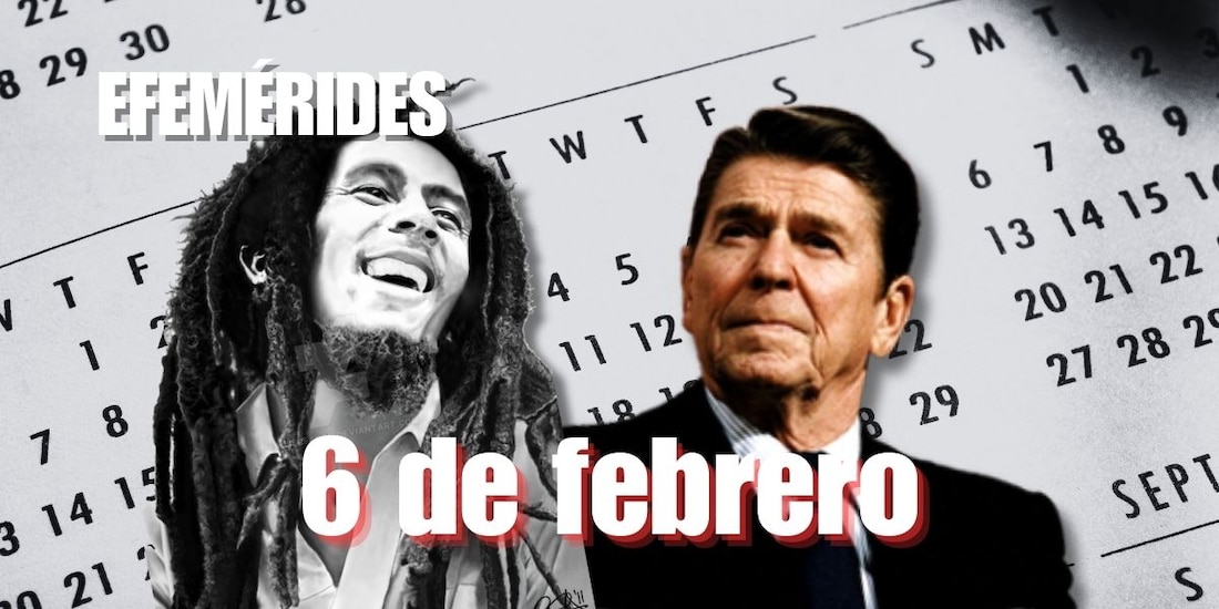Estas son las efemérides de hoy, 6 de febrero.