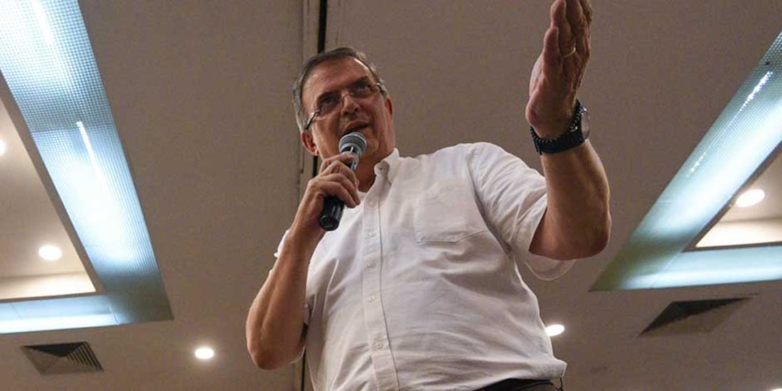 Marcelo Ebrard, exsecretario de Relaciones Exteriores.