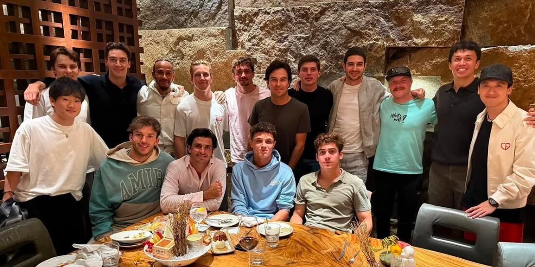 Pilotos de la Fórmula 1 tienen cena de Navidad y algunos se despiden del Gran Circo