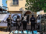 Decomiso de 120 kilos de pastillas de fentanilo en Mexicali, el pasado 19 de agosto.