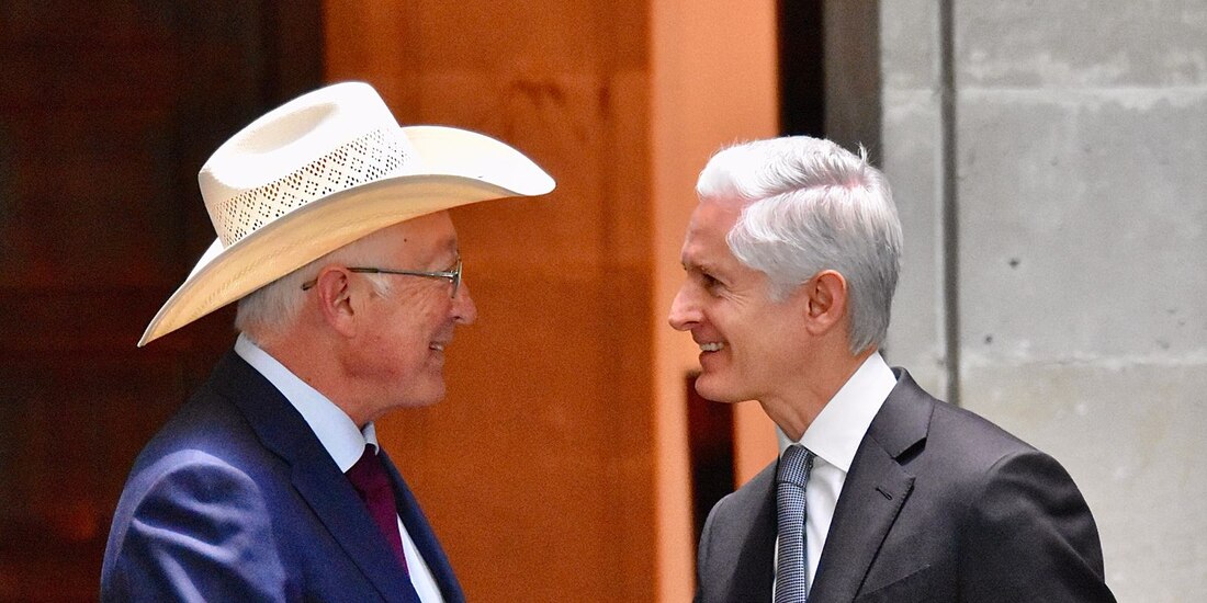 Durante la reunión entre Alfredo Del Mazo y Ken Salazar también se informó sobre los avances de la Reforma Laboral