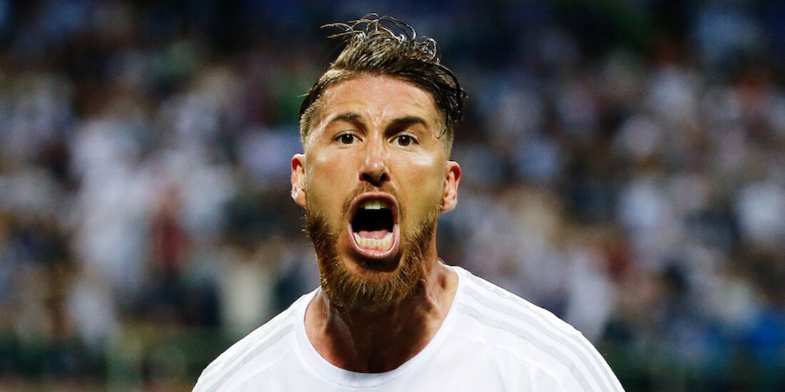 El capitán celebra una de sus anotaciones en la Champions.