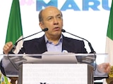 Felipe Calderón, expresidente de México participó en el evento "Todos con Maru" en Chihuahua