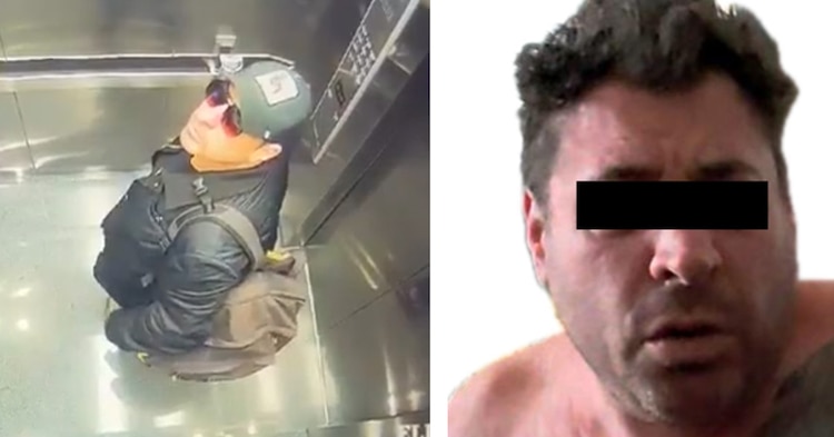 Diego Sebastián fue captado entrando al edificio de Jonathan Meléndez