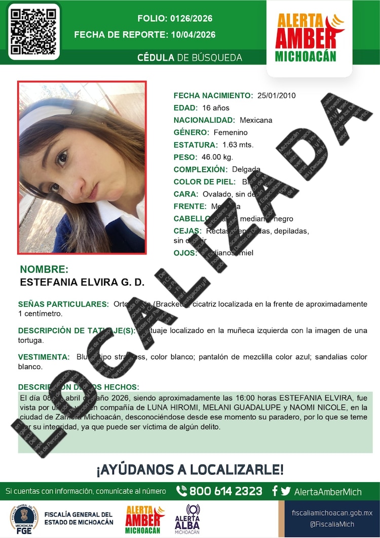 Localizan a jóvenes en Michoacán tras labores de búsqueda.