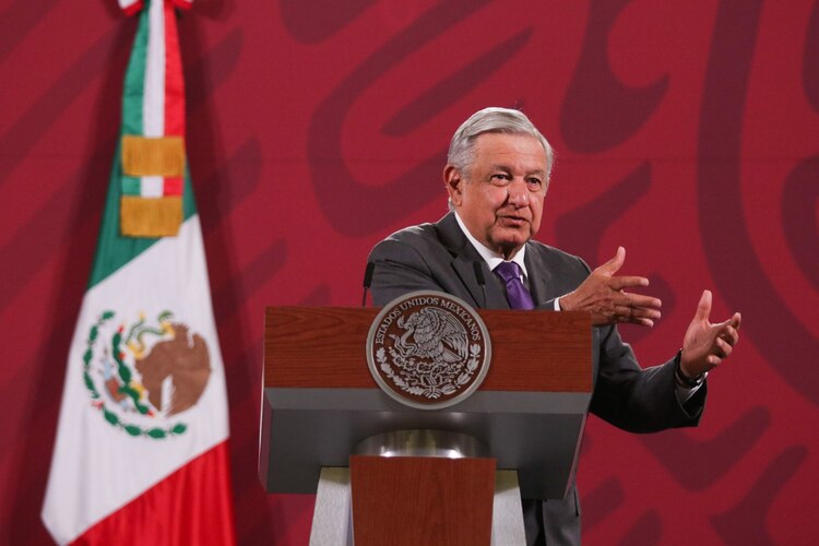 Andrés Manuel López Obrador, presidente de México, el 27 de octubre de 2020.