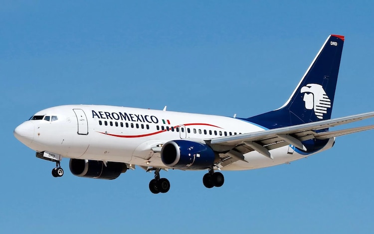 El vuelo es operado por Aeroméxico.