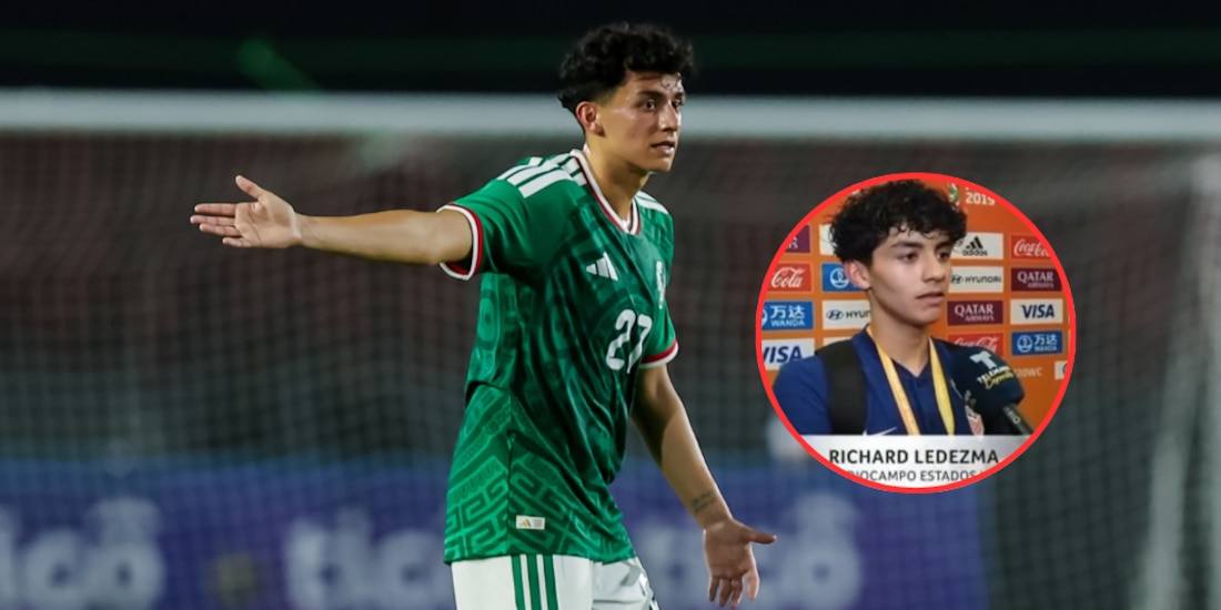 Richard Ledezma decidió representar a México desde su llegada a Chivas.