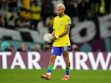 Neymar, de Brasil, en el partido ante Croacia en los cuartos de final del Mundial Qatar 2022.