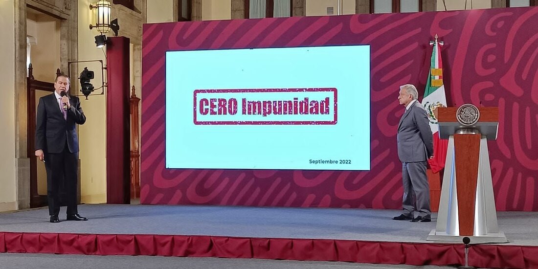 Ricardo Mejía Berdeja, subsecretario de Seguridad Pública de la SSPC, durante la conferencia matutina de Presidente López Obrador.